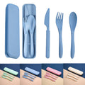 Reusable Wheat Straw Cutlery Set