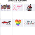 5.5" X 8.1" Hand Held Diy Miniature Flags