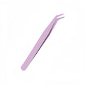 Color Tweezers Elbow Stainless Steel