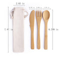Sustainable Bamboo Cutlery Set