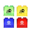 Transparent Plastic Building Block Piggy Bank