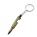 Bullet-Shaped Bottle Opener Keychain