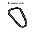 Custom Logo Aluminum Carabiner Keychain Clips