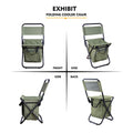 Foldable Fishing Chair with Cooler Bag