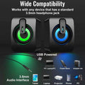 Custom Mini Wired Light Up PC Speaker