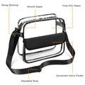 Transparent Crossbody Messenger Bags