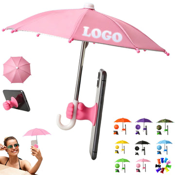 Mini Fist Suction Cup Phone Umbrella Mount