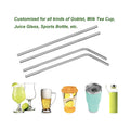 Stainless Steel Straws With Cleaning Brush