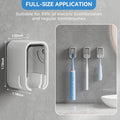 Wall Mounted Toothbrush Holders