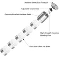 Stackable 5 Layers Salt and Pepper Grinder Set For Camping