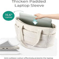 Lightweight Quilted Puffer Tote Bag With Zipper