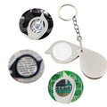 Folding Key Chain Magnifying Glass