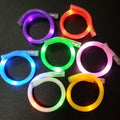 Assorted Fun Colors Led Flashing Tube Light Up Bracelets