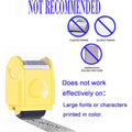 Security Identity Protection Confidential Roller Stamp