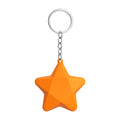 2" Mini Smile Face Star Stress Reliever Keychain