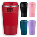 17oz Insulated Coffee Mug with Leakproof Lid
