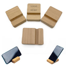 Wooden Mobile Phone Tablet Desktop Stand