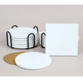 4" Custom Blank Ceramic Coaster