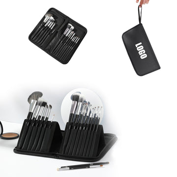 Standing Makeup Brush Bag