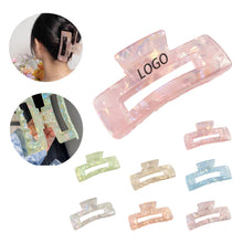 Square Acetate Claw Clip