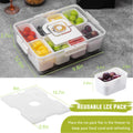 Snackle Box Container with Ice Pack