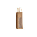 Red Wine Transparent Linen Gift Bag