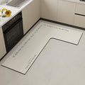 Premium Customizable L-Shaped Kitchen Mat