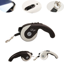 2 In 1 Pet Retractable Pet Leash With Flashlight
