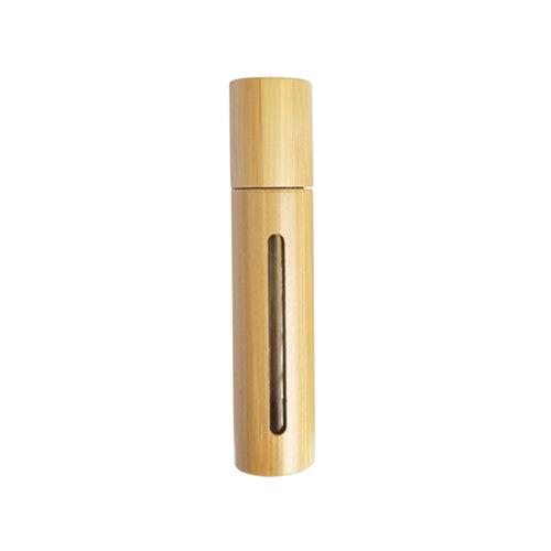 10ml Refillable Bamboo Essential Oil Roll On Roller Bottle