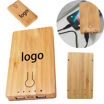 Square Wooden Power Supply