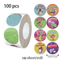 1" Circle Roll Labels