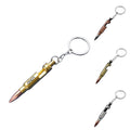 Bullet-Shaped Bottle Opener Keychain