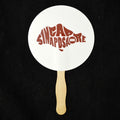 Wooden Handle Round Fan
