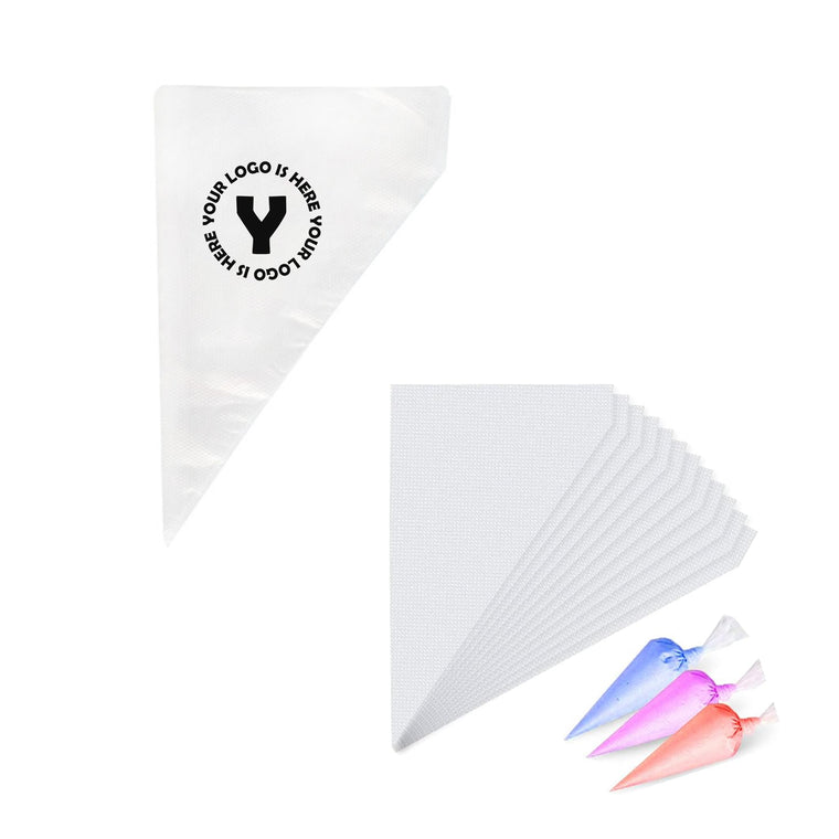 100Pcs Disposable 9.8In Small Piping Bags