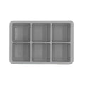 6 Flexible Silicone Ice Cube Trays