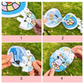 Full Color Custom Twist & Fold Hand Fan