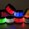 Led Reflective Slap Wristband