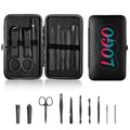 10-Piece Black Nail Clipper Set