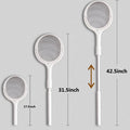 Electric Fly Swatter With Rotating Head & Telescopic Handle