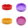 Round Portable Silicone Ashtray
