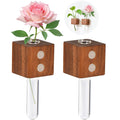 Wooden Magnetic Vase Fridge Magnet
