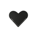 Page Corner Leather Heart Bookmark For Reading