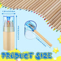 12 Colored Pencils With Sharpener