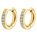 Alloy Zircon Earrings