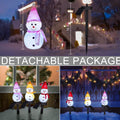 Solar Light-Up Snowman Pathway