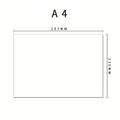 A4 Refrigerator Chalkboard Sticker