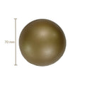 Golden Stress Reliever Ball Metallic Gold Or Silver