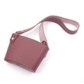 Reusable PU Leather Coffee Cup Sleeve W/ Strap