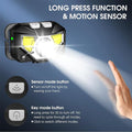 Ultra-Light Bright LED Headlamp Flashlight