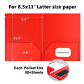 Plastic Folders with Pockets